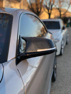 BMW Carbon Fiber M Style Mirror Caps - F Series