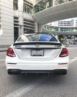W213 E63/S Carbon Fiber Rear Diffuser
