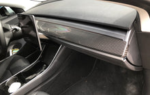 Load image into Gallery viewer, Tesla Model 3 Carbon Fiber Dashboard Trim
