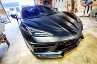 C8 Corvette Z51 Style Carbon Fiber Front Lip