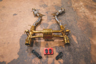 Ferrari 488 GTB Valved Exhaust + free flow front pipes