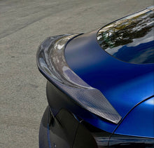 Load image into Gallery viewer, Tesla Model 3 V Style Carbon Fiber Trunk Spoiler
