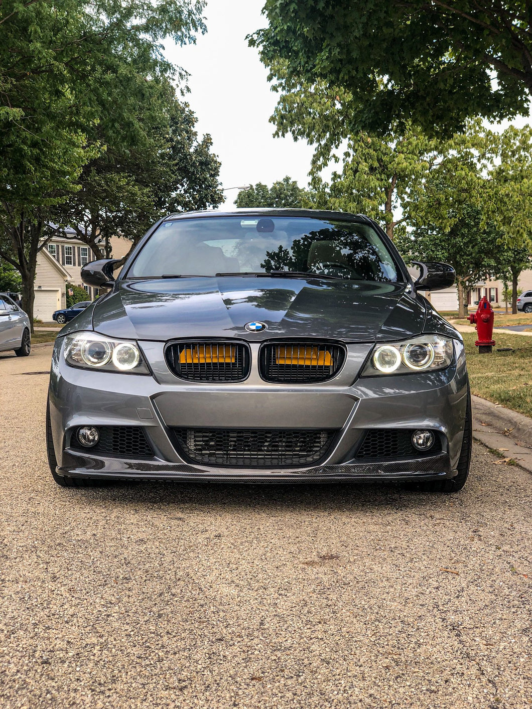 BMW E90 AK Style CF Front Lip