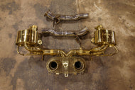 Ferrari 458 Italia valved Exhaust