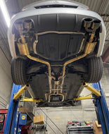 Mercedes C63 AMG W204 Valved exhaust
