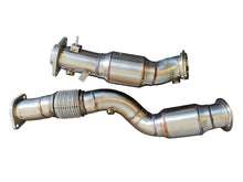 Load image into Gallery viewer, MAD BMW S58 Catted Downpipes M2 M3 M4 G87 G80 G82 G83 W/ Flex Section
